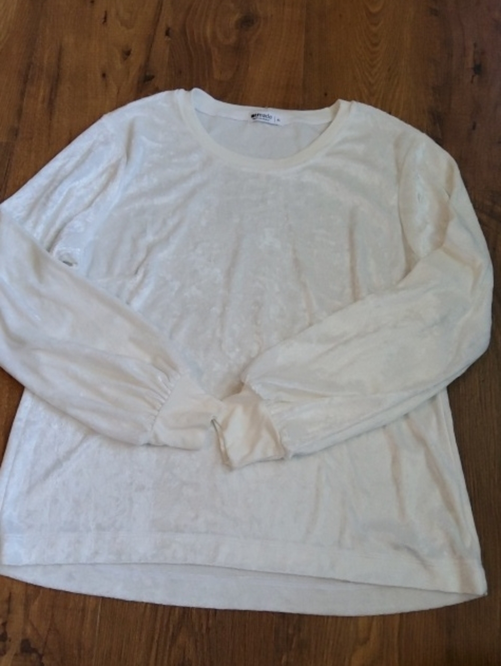 LAmade Velvet Velour Crew Neck Lightweight Sweater XL Extra Large